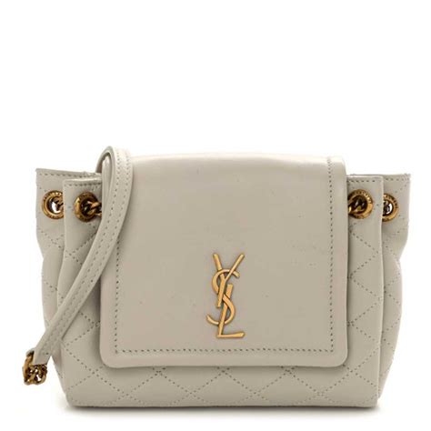 ysl nolita mini|lambskin quilted monogram mini nolita.